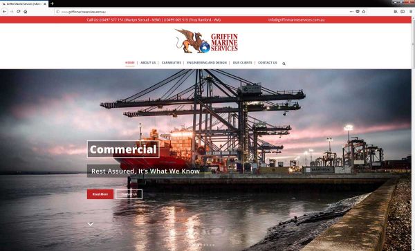 griffin-marine-services-website-design-perth